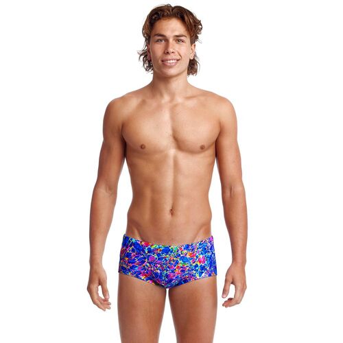 Funky Trunks Men's Oiled Up Classic Trunk, Swimwear Classic Trunk Men's Swimwear [Size: XL]