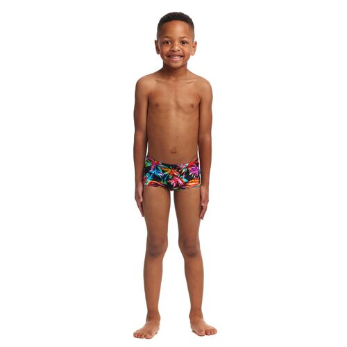 Funky Trunks Toddler Boys Sunset City Printed Swimming Trunks, Boys Swimwear [Size: 4]
