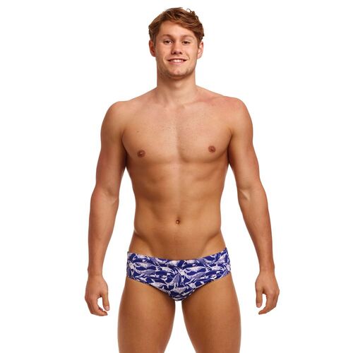 Funky Trunks Men's Beached Bro Classic Brief Swimwear, Men's Swimsuit [Size: XL]