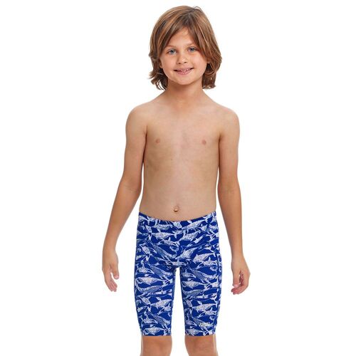 Funky Trunks Toddler Boys Beached Bro Miniman Swimming Jammers, Boys Swimwear [Size: 3]