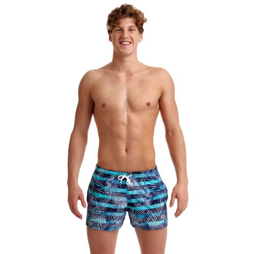 Funky Trunks Men's Palm Pilot Shorty Shorts Short Swimwear, Men's Swimsuit [Size: X Small]