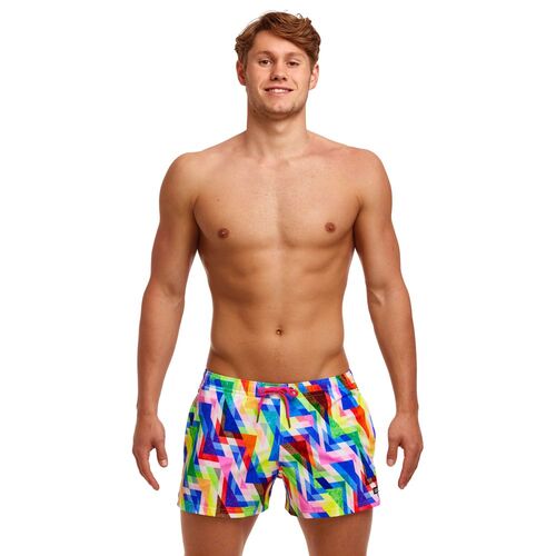 Funky Trunks Men's Hazy Daze Shorty Shorts Short Swimwear, Men's Swimsuit [Size: S]