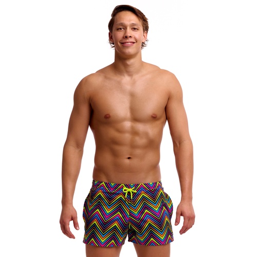 Funky Trunks Men's Up Down Shorty Shorts Short Swimwear, Men's Swimsuit [Size: XS]