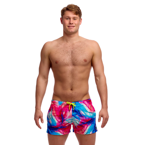 Funky Trunks Men's Muscle Mad Shorty Shorts Short Swimwear, Men's Swimsuit [Size: XS]