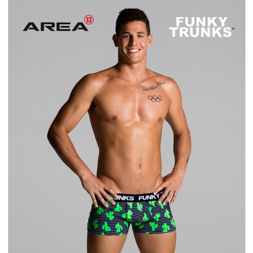 FUNKY TRUNKS MEN'S MOSAIC MAGIC UNDERWEAR , MEN'S UNDERWEAR TRUNKS