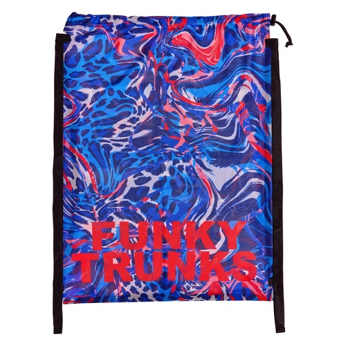 Funky Mad Cat Swim Bag, Mesh Swimming Bag, Training Swimming Bag