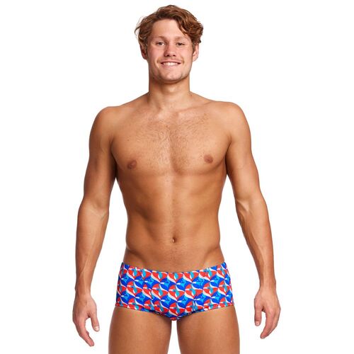 Funky Trunks Men's Out Foxed ECO Classic Trunk, Swimming Classic Trunk Mens Swimwear [Size: XS]