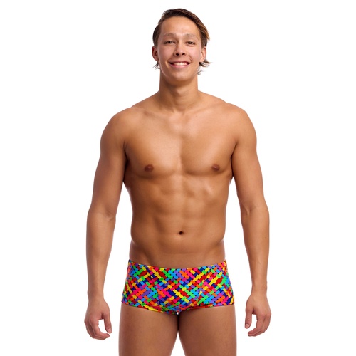Funky Trunks Men's Bread Basket ECO Classic Swimming Trunk, Mens Swimwear [Size: S]