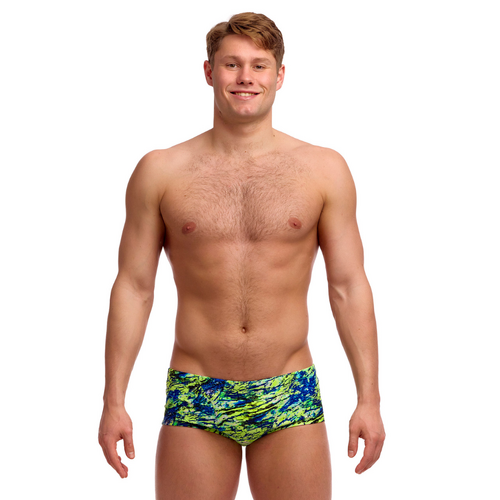 Funky Trunks Men's Scaled Back ECO Classic Swimming Trunk, Mens Swimwear [Size: XS]