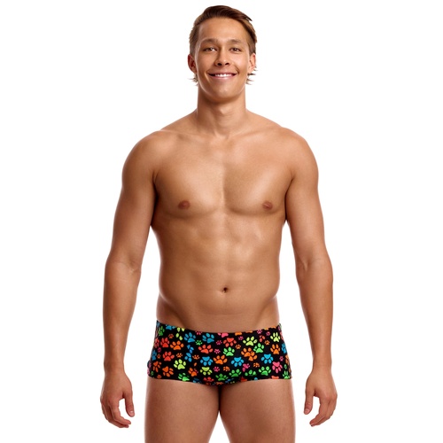 Funky Trunks Men's Pawsome ECO Classic Swimming Trunk, Mens Swimwear