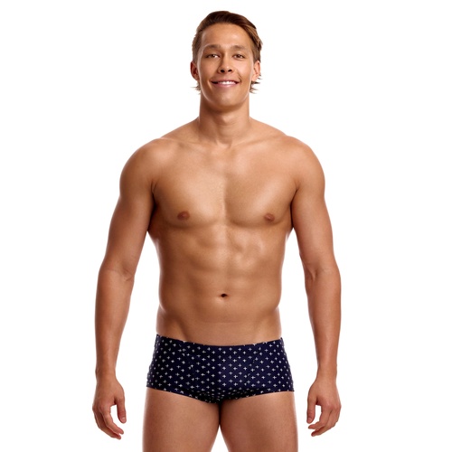 Funky Trunks Men's Very Cross ECO Classic Swimming Trunk, Mens Swimwear [Size: XS]