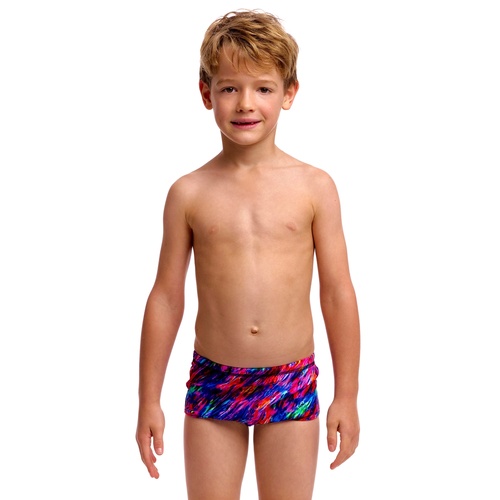 Funky Trunks Toddler Boys Big Bang ECO Swimming Trunks, Boys Swimwear [Size: 3]