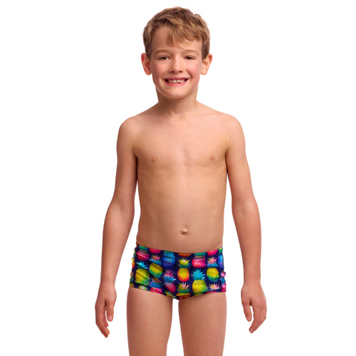 Funky Trunks Toddler Boys Pine Gap ECO Swimming Trunks, Boys Swimwear [Size: 3]
