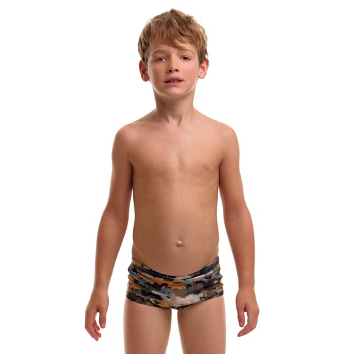 Funky Trunks Toddler Boys Bilko Baby ECO Swimming Trunks, Boys Swimwear [Size: 3]