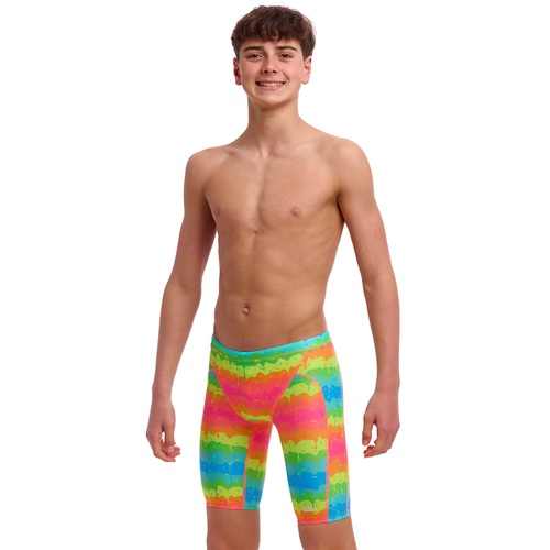 Funky Trunks Boys Melting Mayhem Eco Training Jammer Swimwear, Boys Swimsuit [Size: 6]