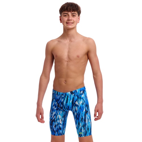 Funky Trunks Boys Wing Streak Eco Training Jammer Swimwear, Boys Swimsuit [Size: 6]