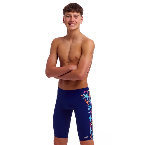 Funky Trunks Boys Starry Night Eco Training Jammer Swimwear, Boys Swimsuit [Size: 6]