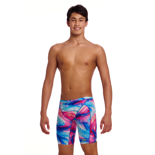 Funky Trunks Boys Muscle Mad Eco Training Jammer Swimwear, Boys Swimsuit
