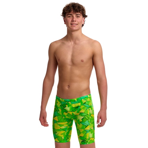 Funky Trunks Boys Try Tonic Eco Training Jammer Swimwear, Boys Swimsuit