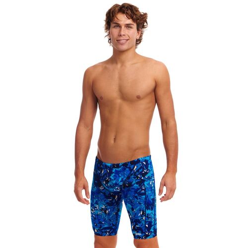 Funky Trunks Men's True Bluey ECO Training Jammers, Swimming Jammer [Size: 32]