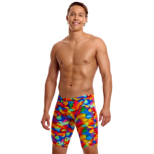 Funky Trunks Men's Try the Lot ECO Training Jammers, Swimming Jammer 30
