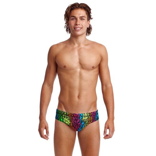 Funky Trunks Men's Sunset West ECO Classic Brief Swimwear, Men's Swimsuit [Size: XL]