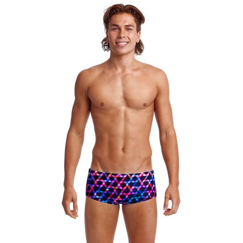 Funky Trunks Men's Strapping Sidewinder Trunk Swimwear, Men's Swimsuit [Size: 34]