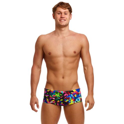 Funky Trunks Men's Destroyer Sidewinder Trunk Swimwear, Men's Swimsuit [Size: 30]