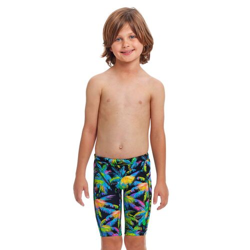 Funky Trunks Toddler Boys Paradise Please ECO Miniman Swimming Jammers, Boys Swimwear [Size: 3]