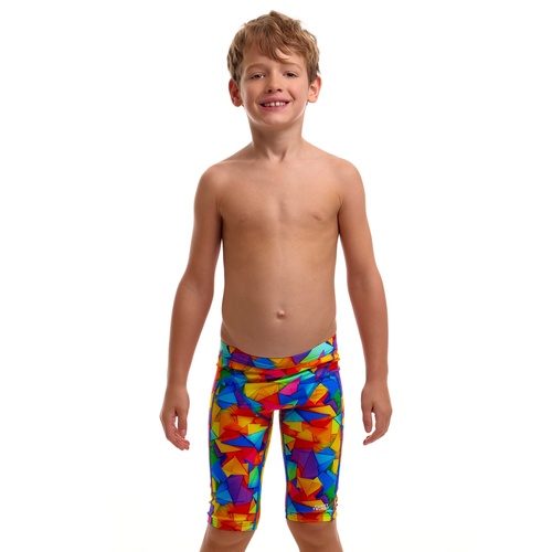 Funky Trunks Toddler Boys Try the Lot ECO Miniman Swimming Jammers, Boys Swimwear [Size: 4]