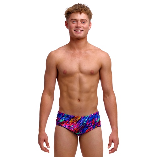 Funky Trunks Boys Big Bang Sidewinder Trunks Swimwear, Boys Swimwear [Size: 8]