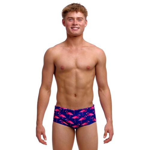 Funky Trunks Boys Flocked Up Sidewinder Trunks Swimwear, Boys Swimwear [Size: 8]