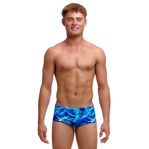 Funky Trunks Boys Storm Chaser Sidewinder Trunks Swimwear, Boys Swimwear [Size: 8]