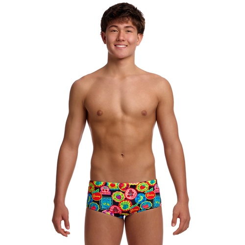Funky Trunks Boys Berry Good Sidewinder Trunks Swimwear, Boys Swimwear [Size: 8]