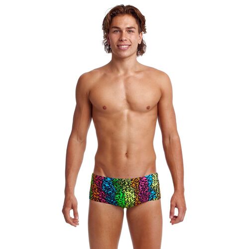 Funky Trunks Men's Sunset West ECO Sidewinder Trunk Swimwear, Men's Swimsuit [Size: 34]