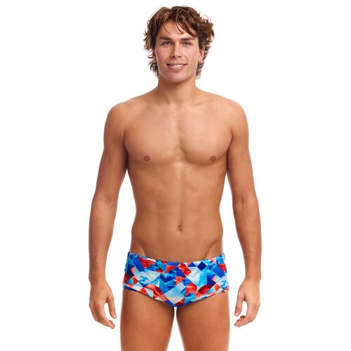 Funky Trunks Men's Big Swell ECO Sidewinder Trunk Swimwear, Men's Swimsuit [Size: 30]