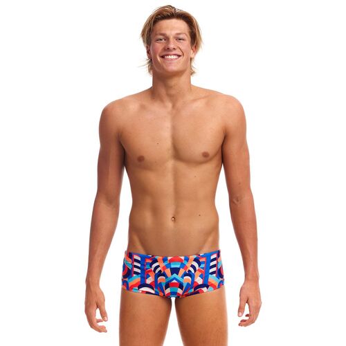 Funky Trunks Men's Showtime ECO Sidewinder Trunk Swimwear, Men's Swimsuit [Size: 34]