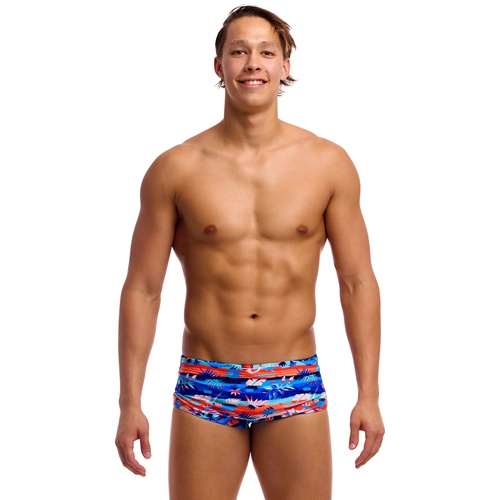Funky Trunks Men's Forever Fossil ECO Sidewinder Trunk Swimwear, Men's Swimsuit [Size: 32]
