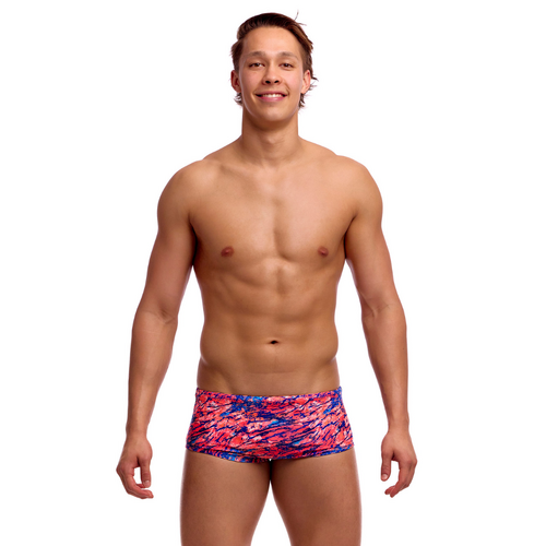 Funky Trunks Men's Ruff Stuff ECO Sidewinder Trunk Swimwear, Men's Swimsuit [Size: 30]