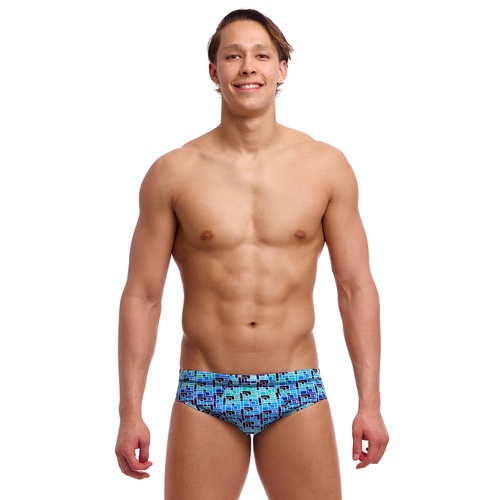 Funky Trunks Men's Jack Stack Seamed Brief Swimwear, Men's Swimsuit [Size: 32]