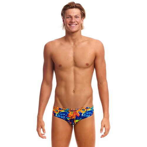 Funky Trunks Men's Mixed Mess ECO Classic Brief Swimwear, Men's Swimsuit [Size: 30]