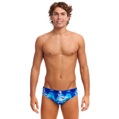 Funky Trunks Men's Dive In ECO Classic Brief Swimwear, Men's Swimsuit [Size: 34]