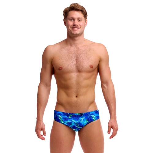 Funky Trunks Men's Storm Chaser ECO Classic Brief Swimwear, Men's Swimsuit [Size: 30]
