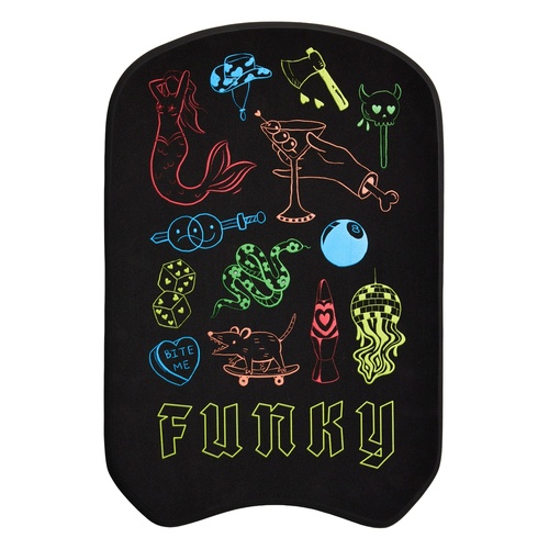 Funky Doodles Kickboard, Swimming Kickboard