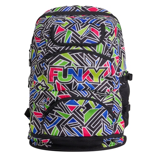 Funky Bits Of Peace  Elite Squad Backpack, Swimming Bag, Rucksack
