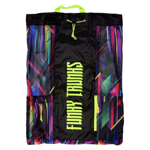 Funky Baby Beamer Gear Up Mesh Backpack, Mesh Swimming Bag, Training Swim Bag