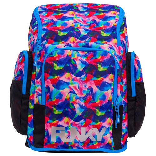 Funky Wet Wave Space Case Squad Backpack, Swimming Bag, Rucksack