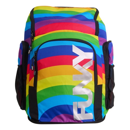 Funky Rainbowie Space Case Squad Backpack, Swimming Bag, Rucksack