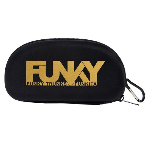 Funky Case Closed Google Case - Black Attack, Swimming Goggle Case 