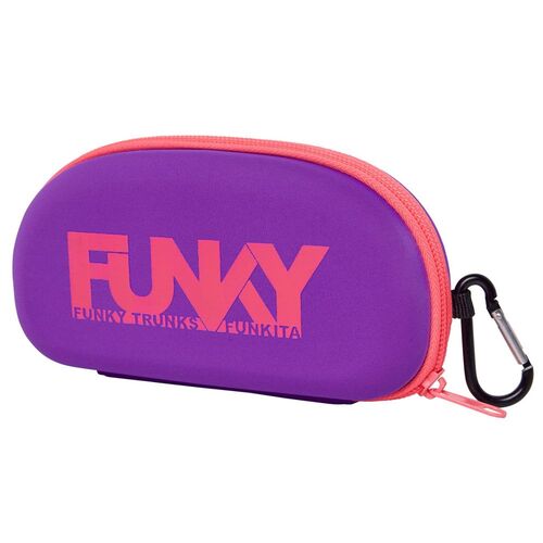 Funky Case Closed Google Case - Purple Punch, Swimming Goggle Case